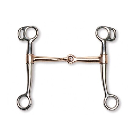 Jacks Imports Stainless Steel Copper Mouth Tom Thumb Bit 5-1/2" 10454-5-1/2
